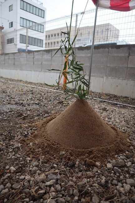 設計の腕が鳴る「ウナギの寝床」│和歌山市F様邸 地鎮祭
